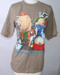 South Park SCREW THIS I'M OUTTA HERE Tshirt Sz Large
